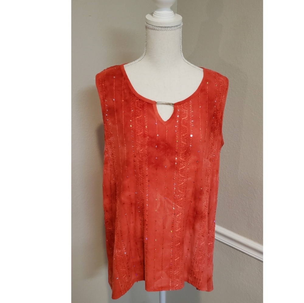 Sami & Jo Orange Blouse